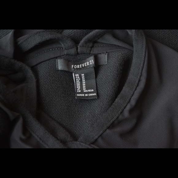 Forever 21 Black Skater Dress - Picture 4 of 4